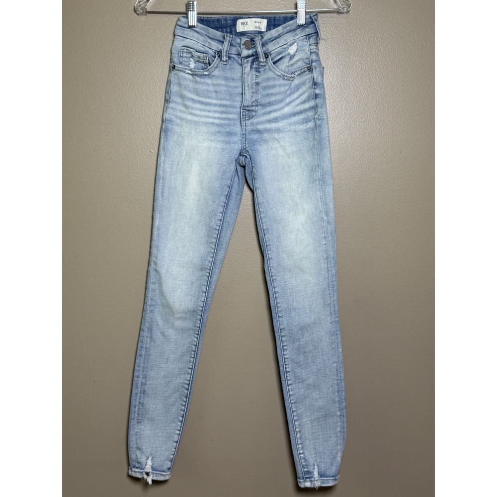 Women's/Juniors BKE Sim Fit High Rise Ankle Skinny Jeans 000